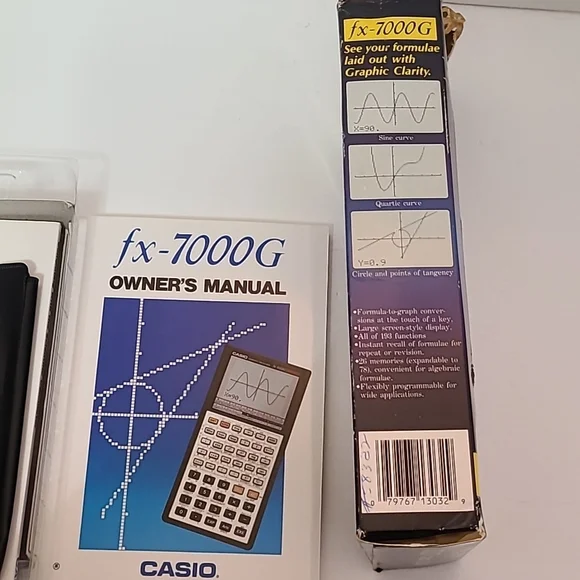 Casio fx-7000G Graphic Scientific Computer Vintage 1986